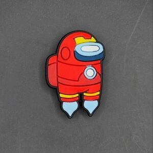 (5/$15) Ironman Among Us Croc Charm